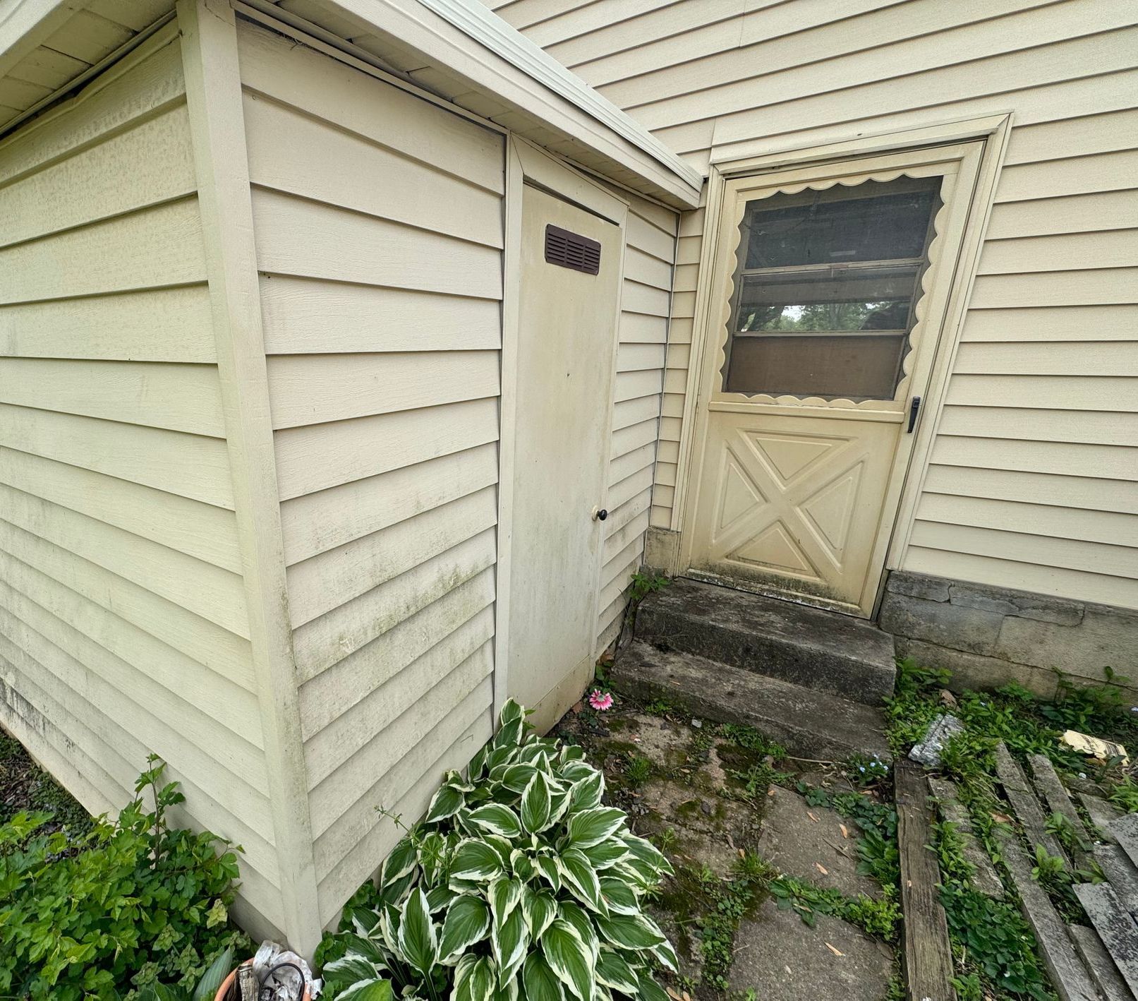 Dumpster pads service by Meyer's Exterior Solutions